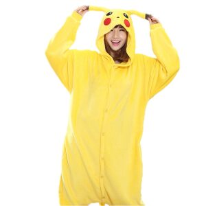 Pijama de pikachu kigurumi (Cosplay)