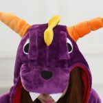 Disfraz de Spyro el dragón Kigurumi Unisex