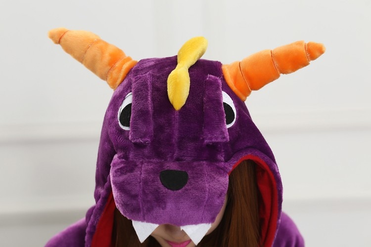 Disfraz de Spyro el dragÃ³n Kigurumi Unisex