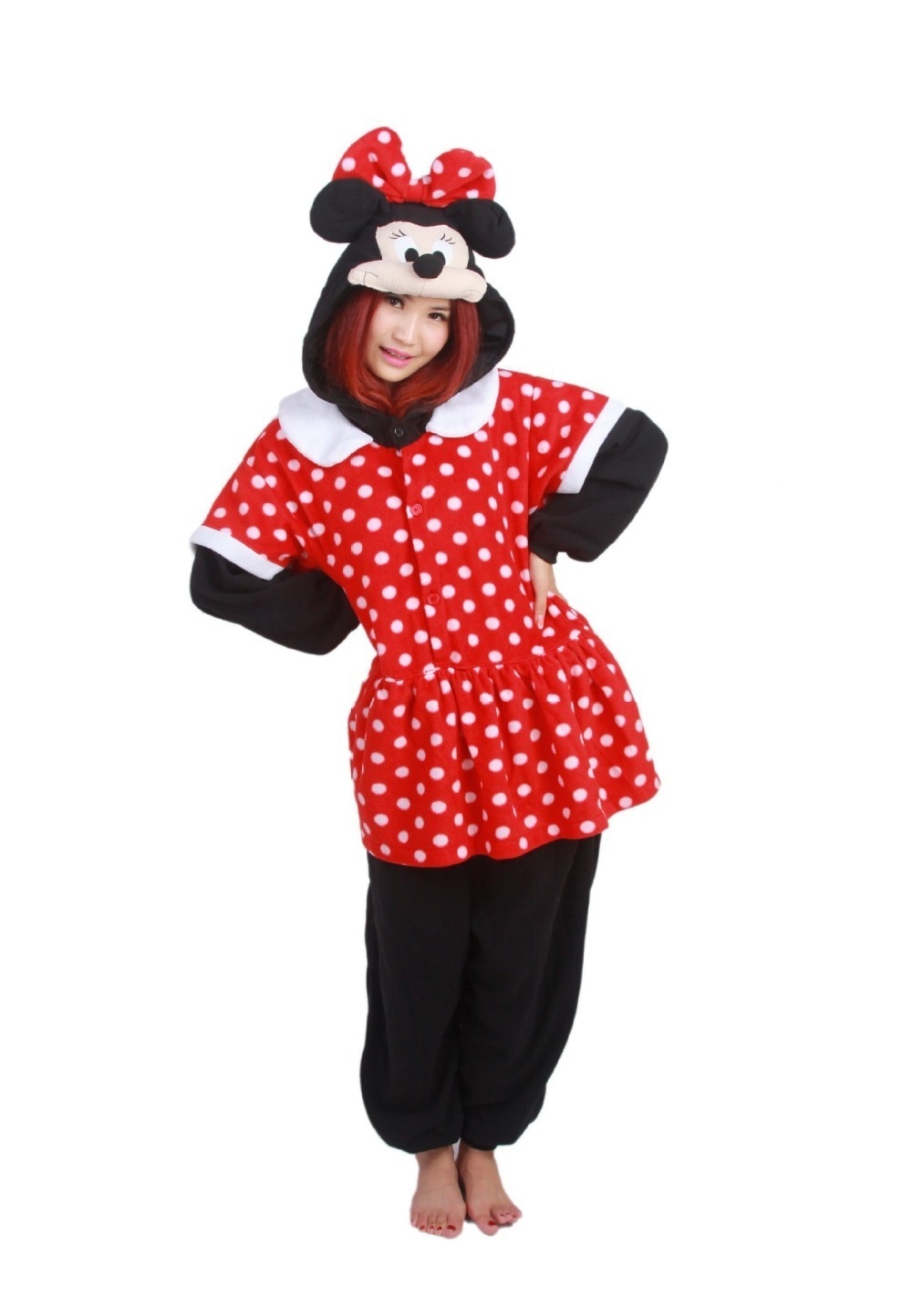 Pijama de Minnie Mouse Kigurumi