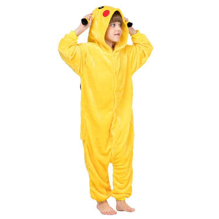 Pijama de Pikachu para niños kigurumi