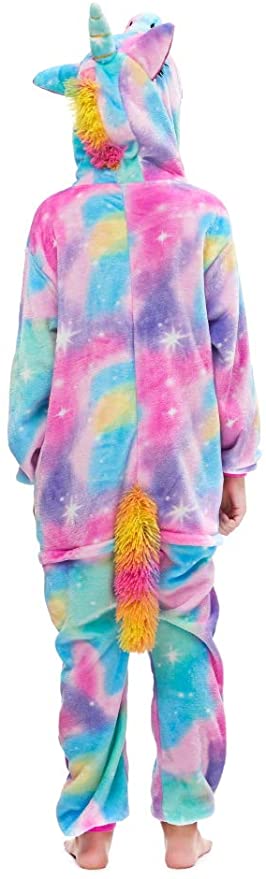 pijama de unicornio con capucha
